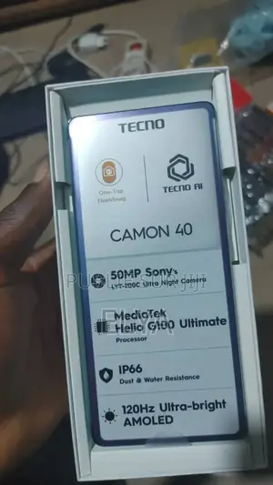 New Tecno Camon 40 256 GB Bleu
