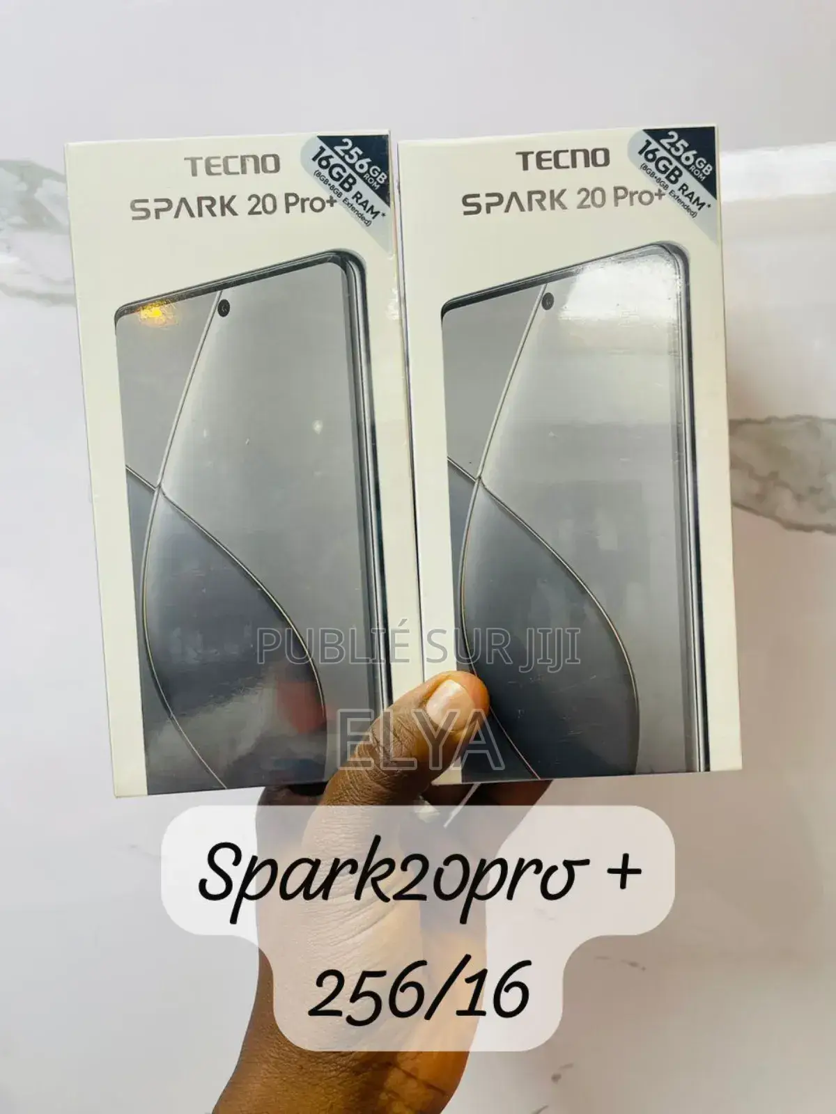 New Tecno Spark 20 Pro Plus 256 GB Noir