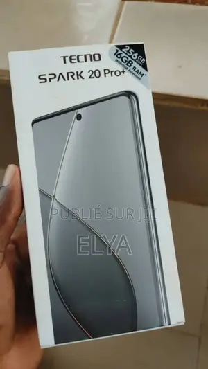 New Tecno Spark 20 Pro Plus 256 GB Noir