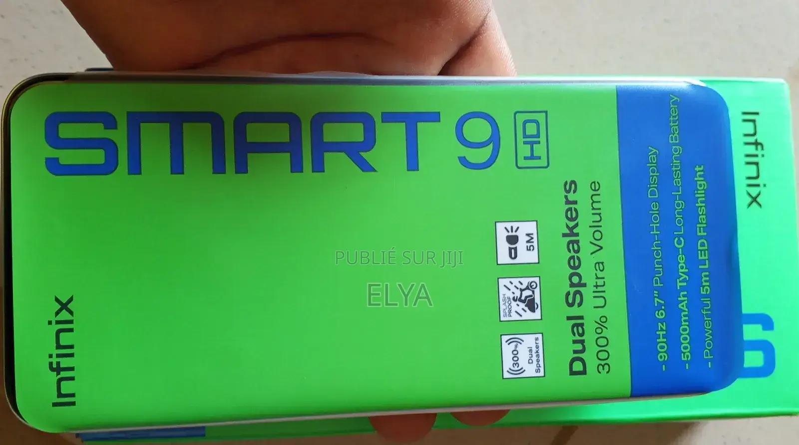 New Infinix Smart 9 128 GB Noir