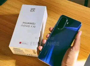 Photo - New Huawei Nova Y70 128 GB Bleu