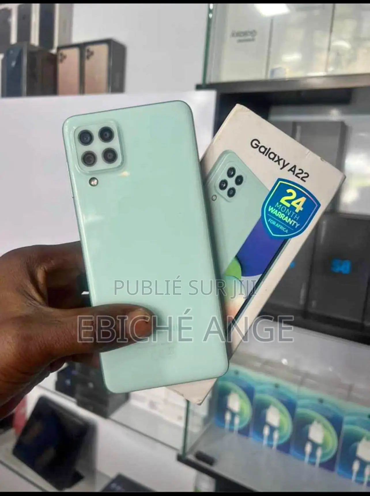 New Samsung Galaxy A22 128 GB Violet