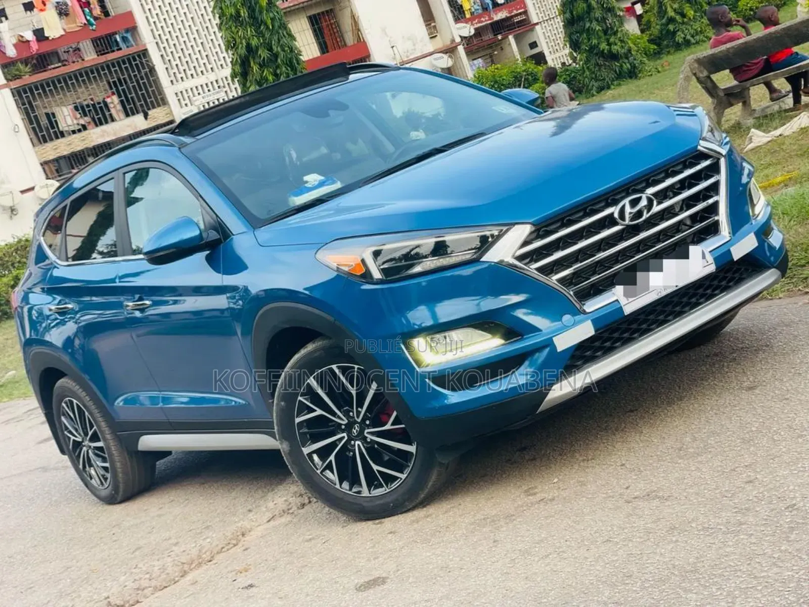 Hyundai Tucson Ultimate 2021 Bleu