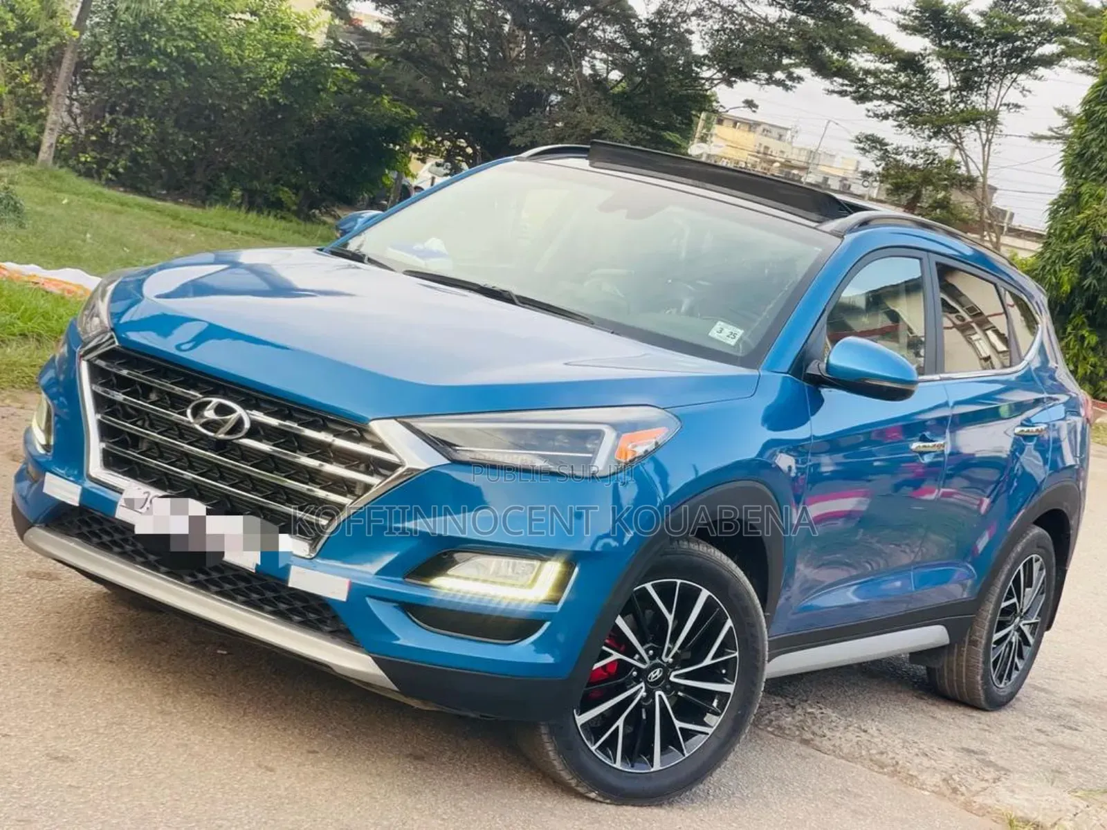 Hyundai Tucson Ultimate 2021 Bleu