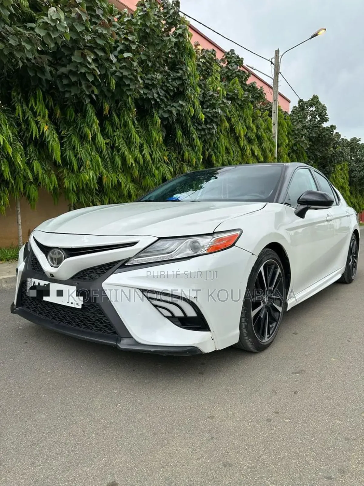 Toyota Camry XSE (2.5L 4cyl 8A) 2019 Blanc