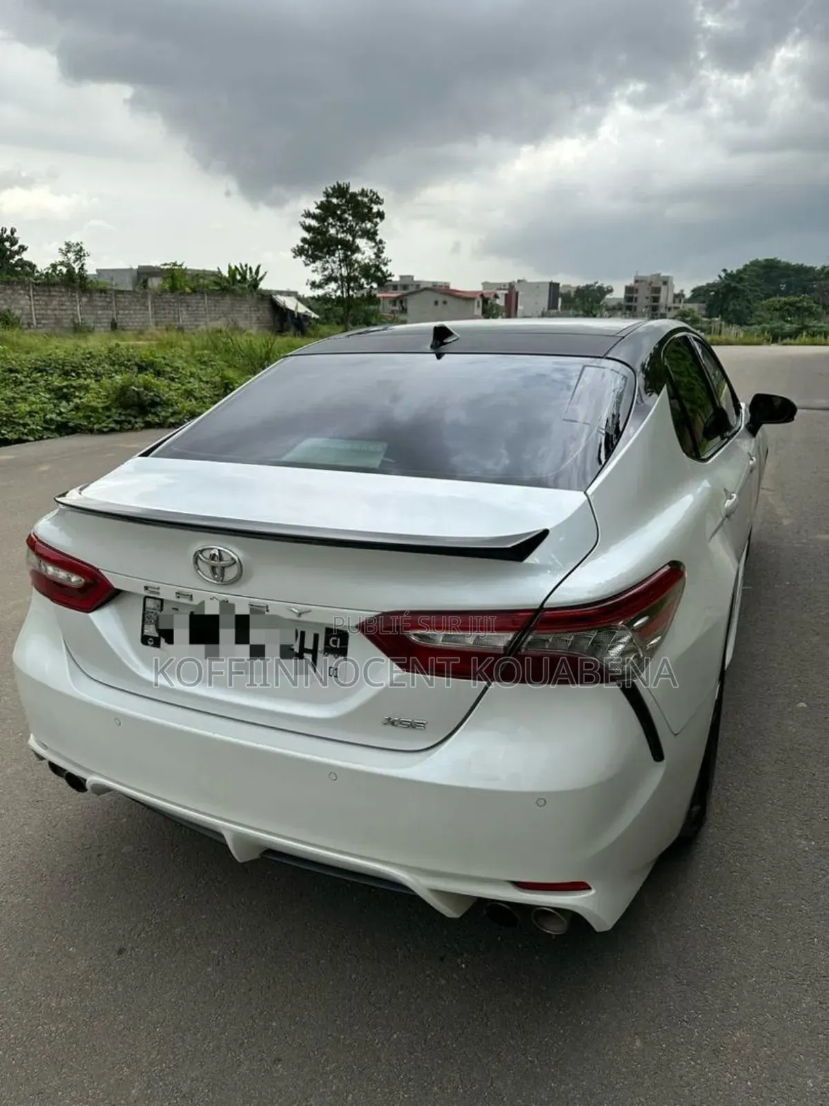 Toyota Camry XSE (2.5L 4cyl 8A) 2019 Blanc