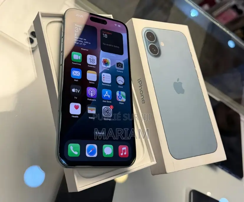 New Apple iPhone 16 Plus 128 GB Bleu