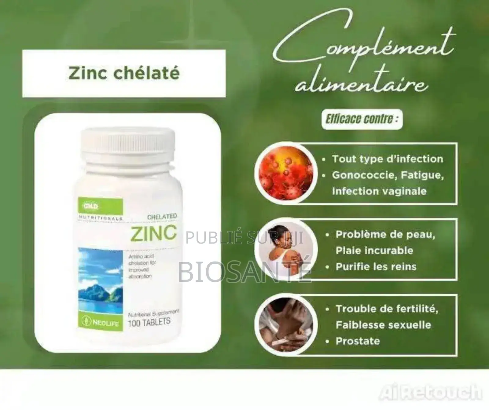 Zinc Chélated