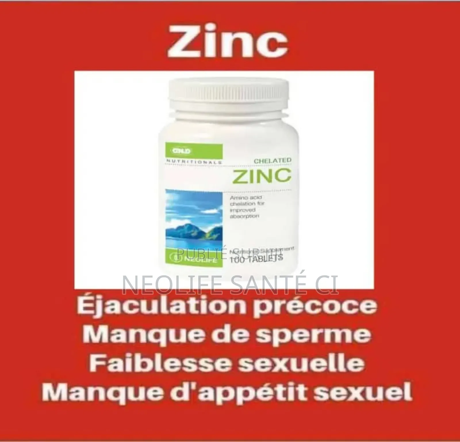 Zinc Chélated