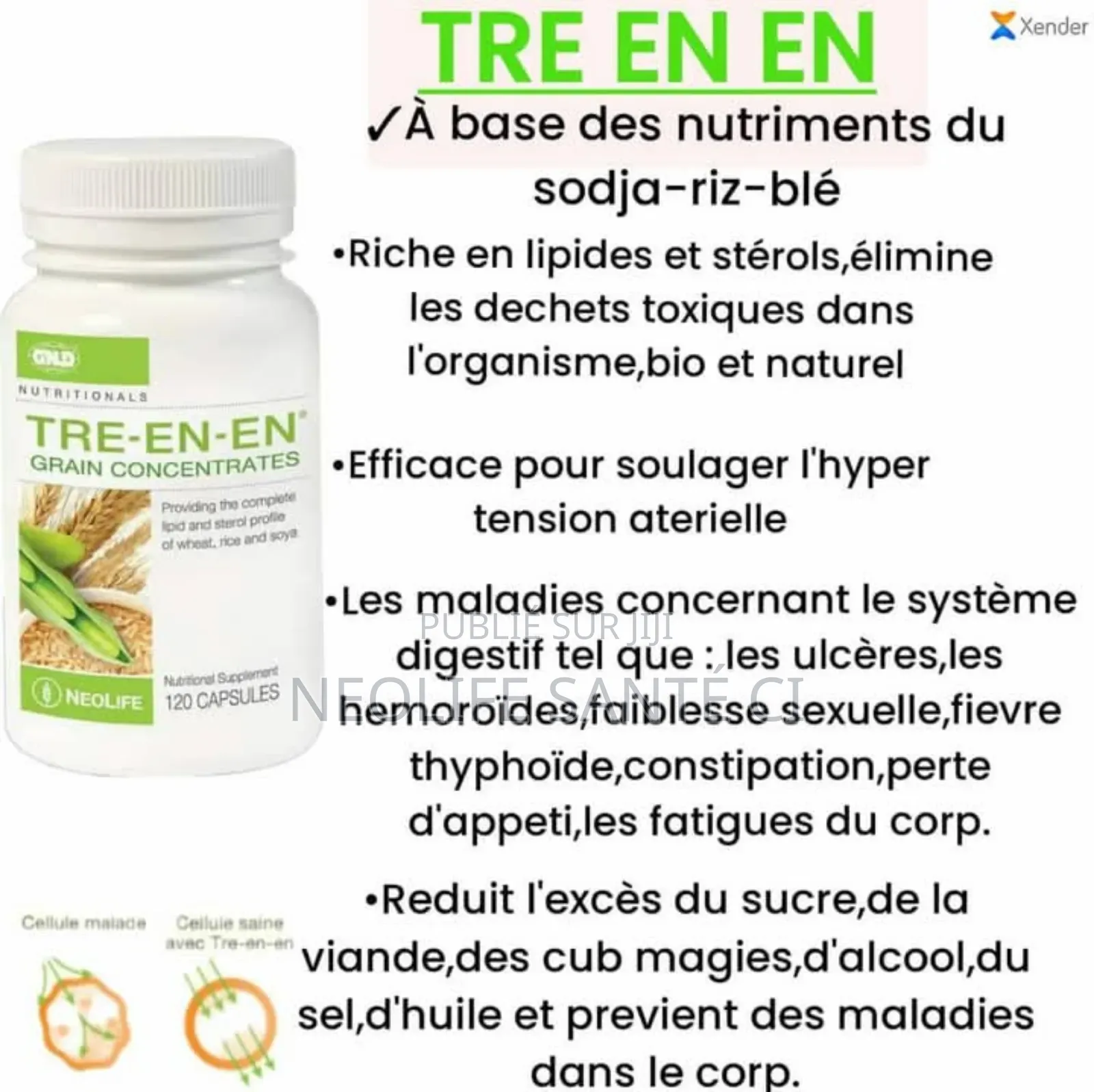 Tre-en-en ( 120 Comprimés )