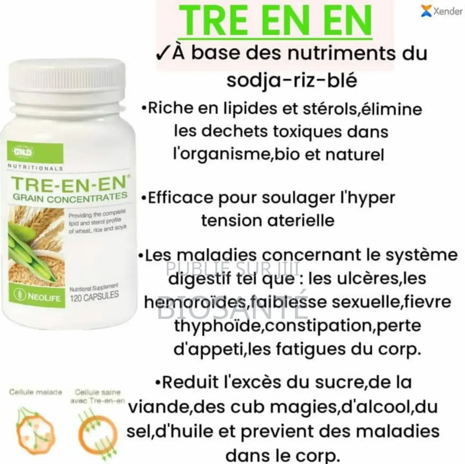 Tre-en-en ( 120 Comprimés )