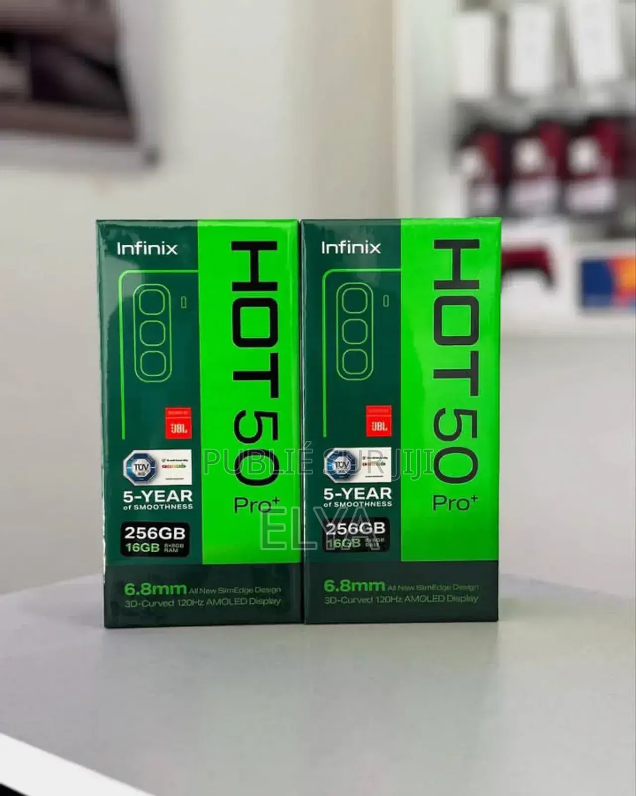 New Infinix Hot 50 Pro+ 4G 256 GB Blanc