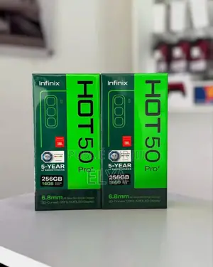 New Infinix Hot 50 Pro+ 4G 256 GB Blanc