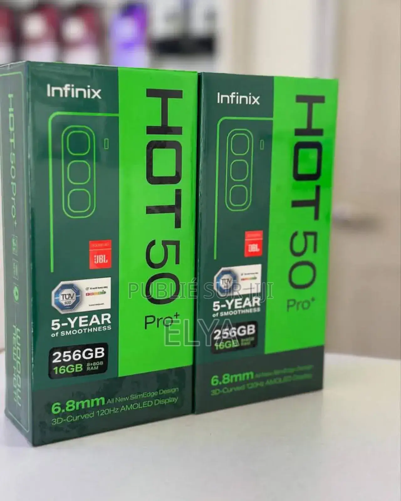 New Infinix Hot 50 Pro+ 4G 128 GB Noir