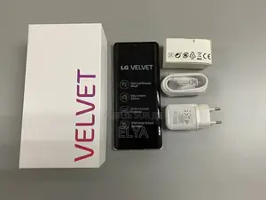 New LG Velvet 5G 128 GB Noir