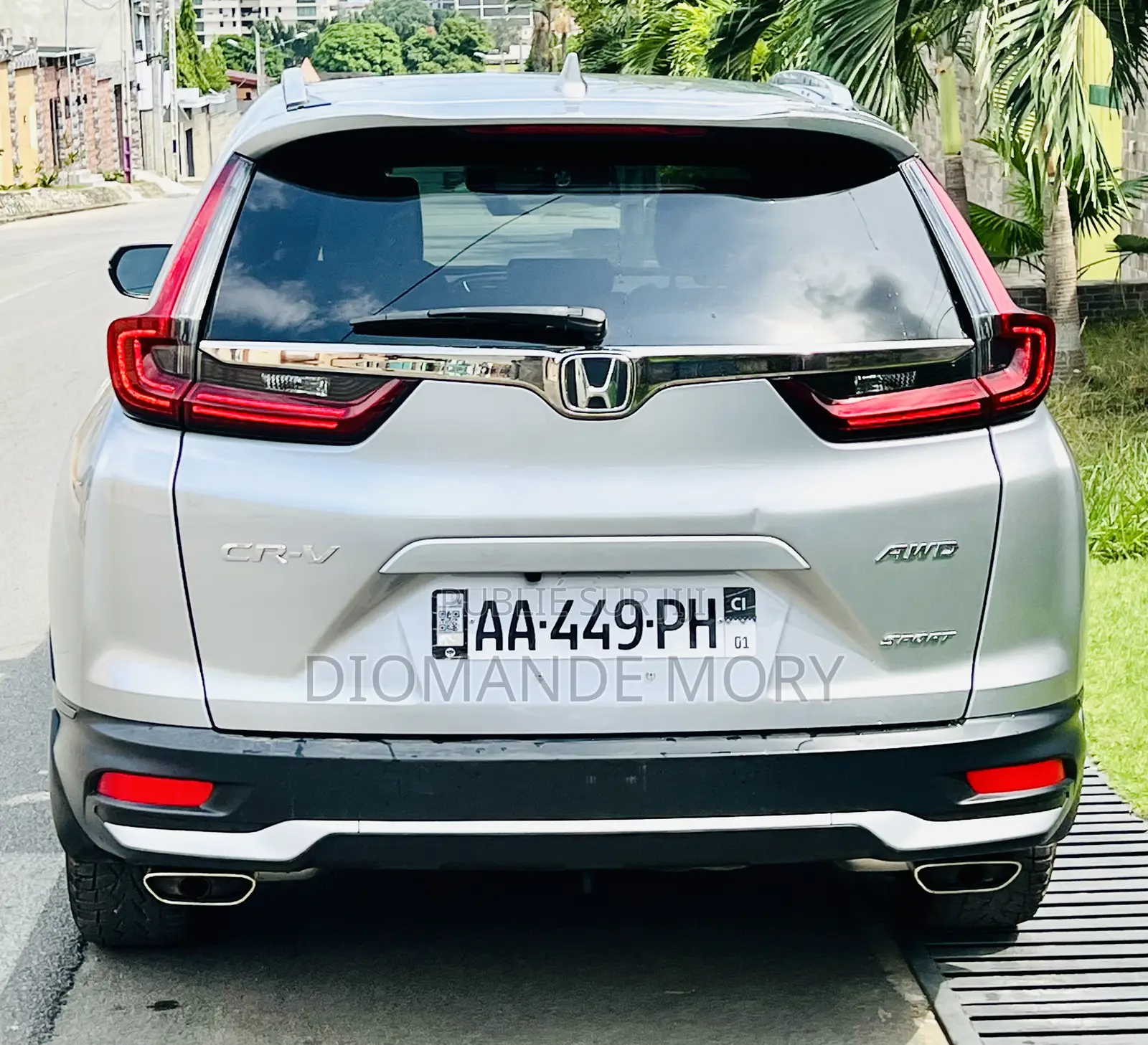 Honda CR-V EX 2021 Gris