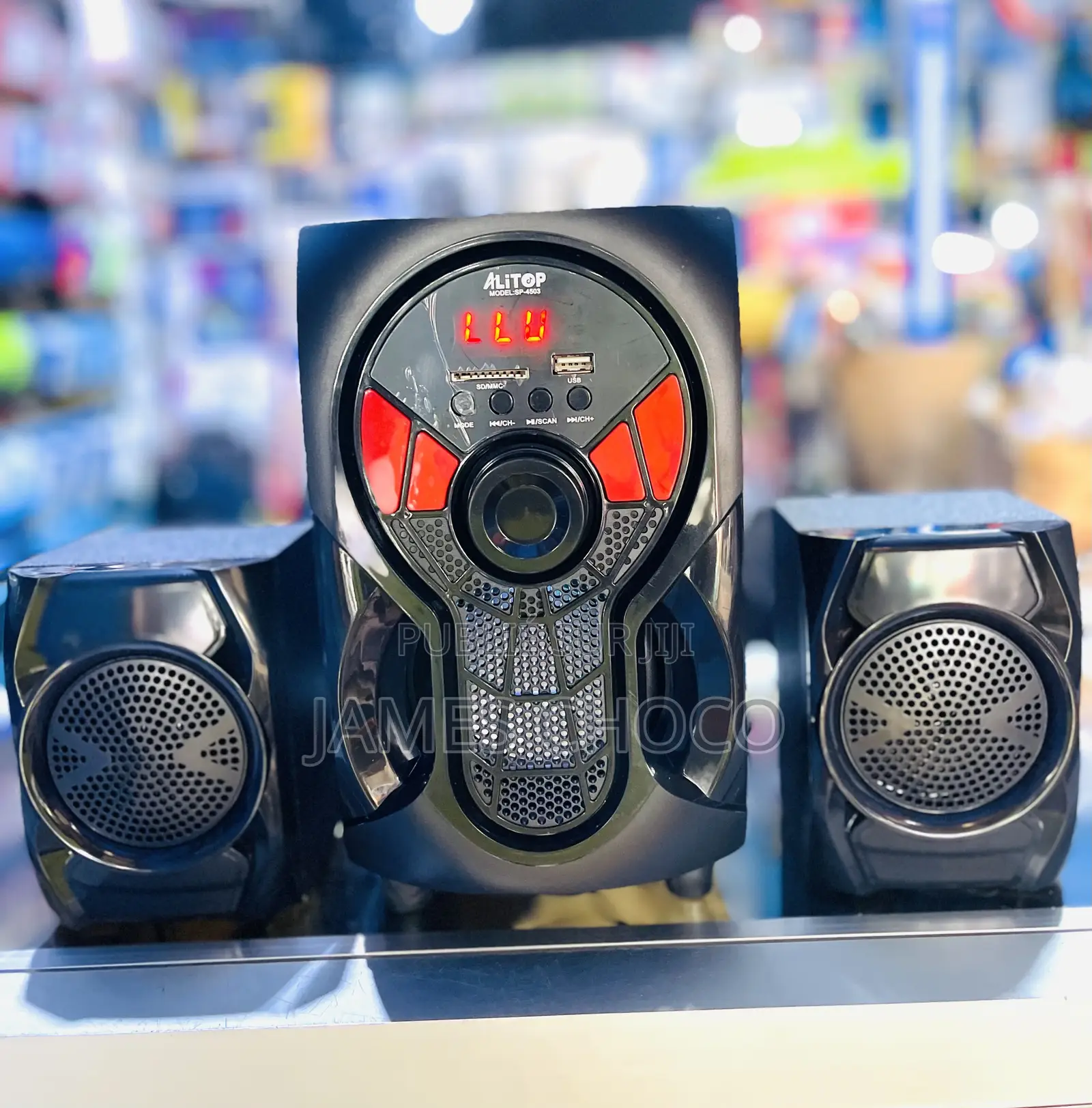 Mini-Chaîne Hi-Fi Haut-Parleur- Bluetooth - Mp3 - Radio Fm