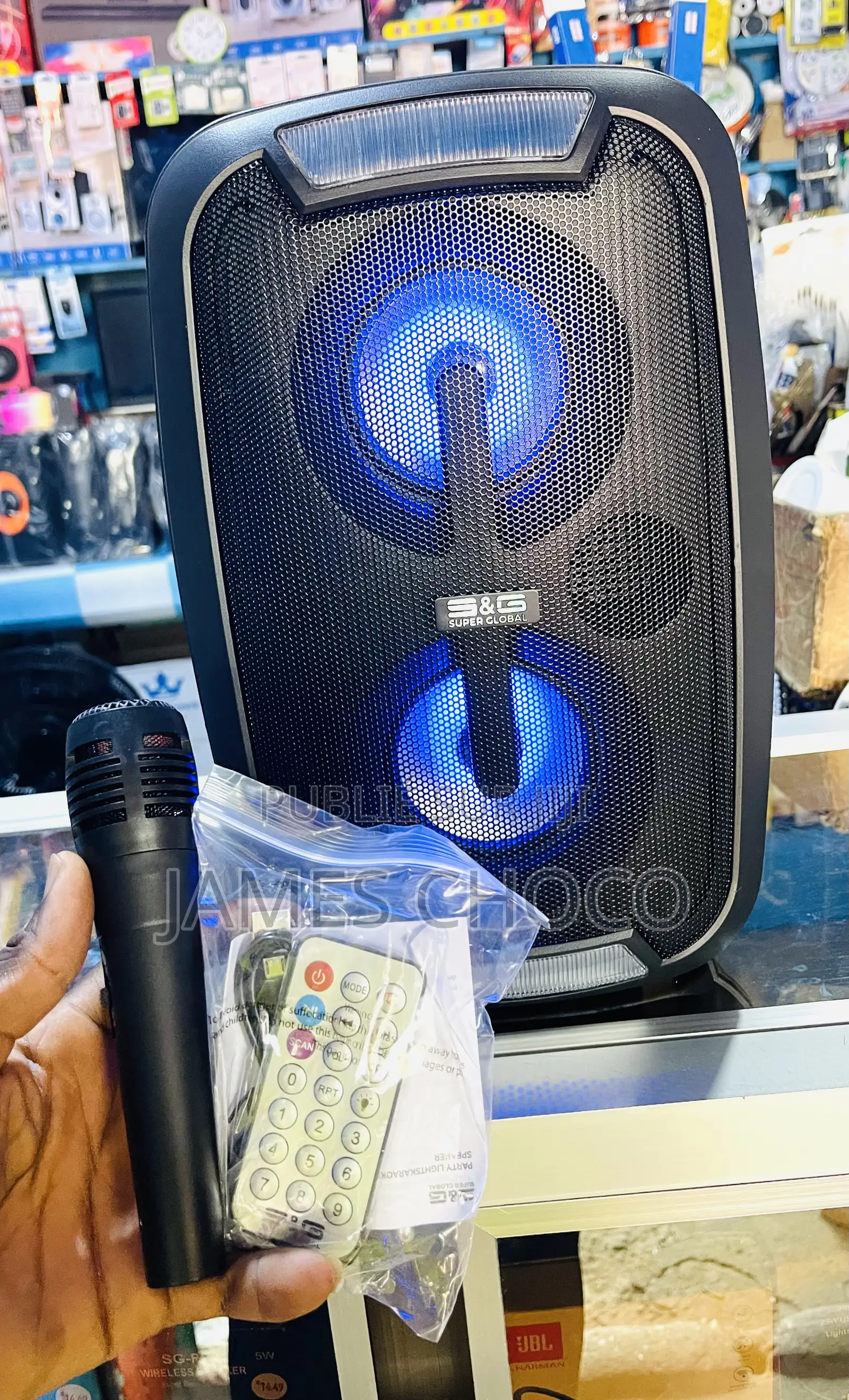 Enceinte Bluetooth Sg-R28 Radio Usb/Carte Sd/ Mp3/Fm - Noir