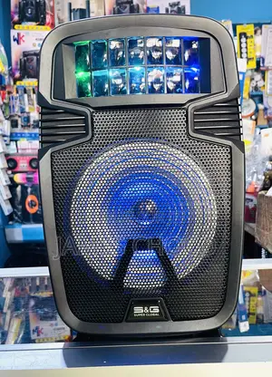 Photo - Enceinte Bluetooth Sg-R28 Radio Usb/Carte Sd/ Mp3/Fm - Noir