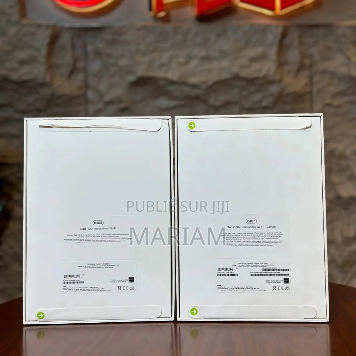 New Apple iPad 10.2 (2021) 64 GB Vert