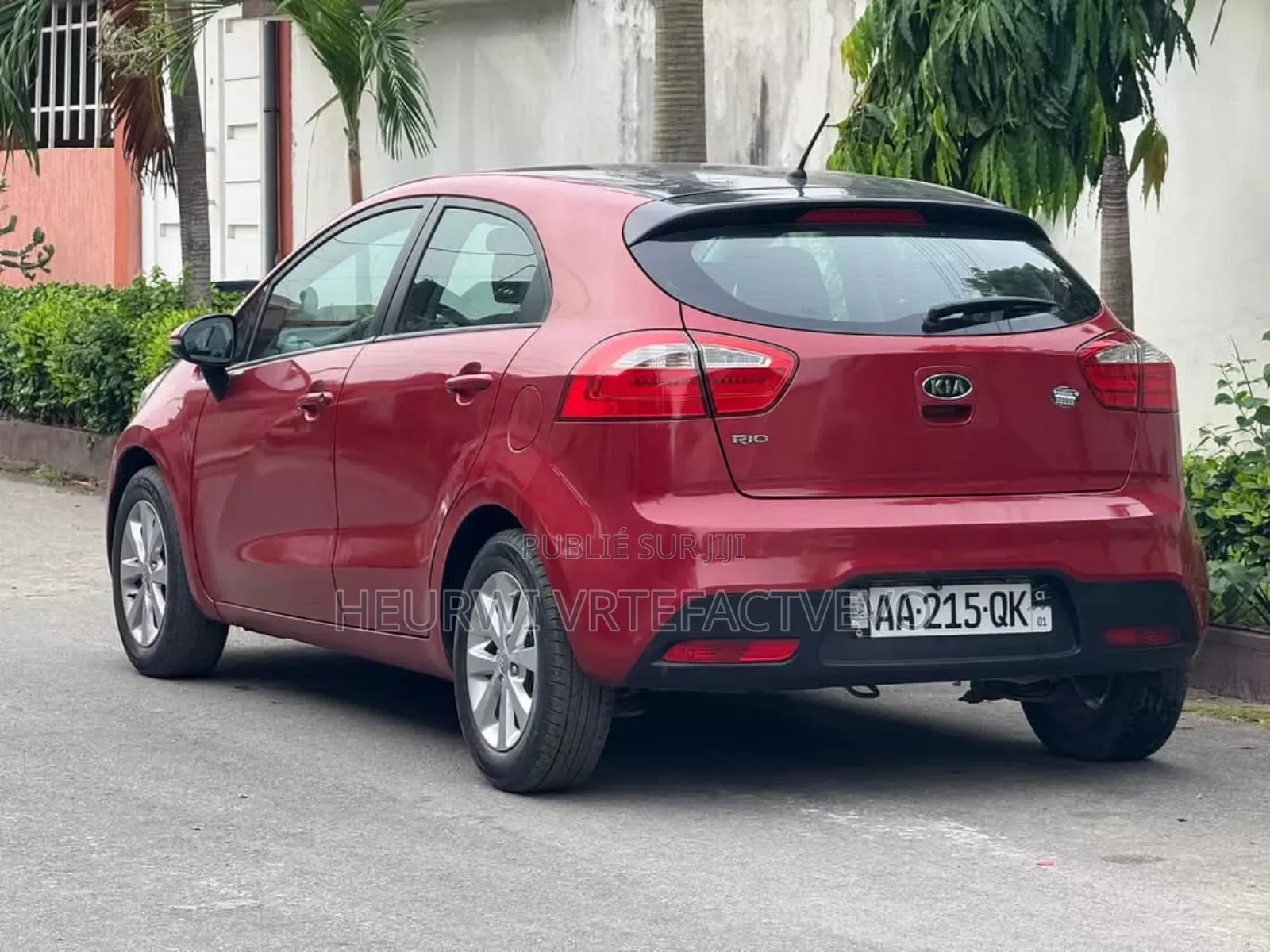 Kia Rio EX 4dr Sedan (1.6L 4cyl 6A) 2012 Rouge