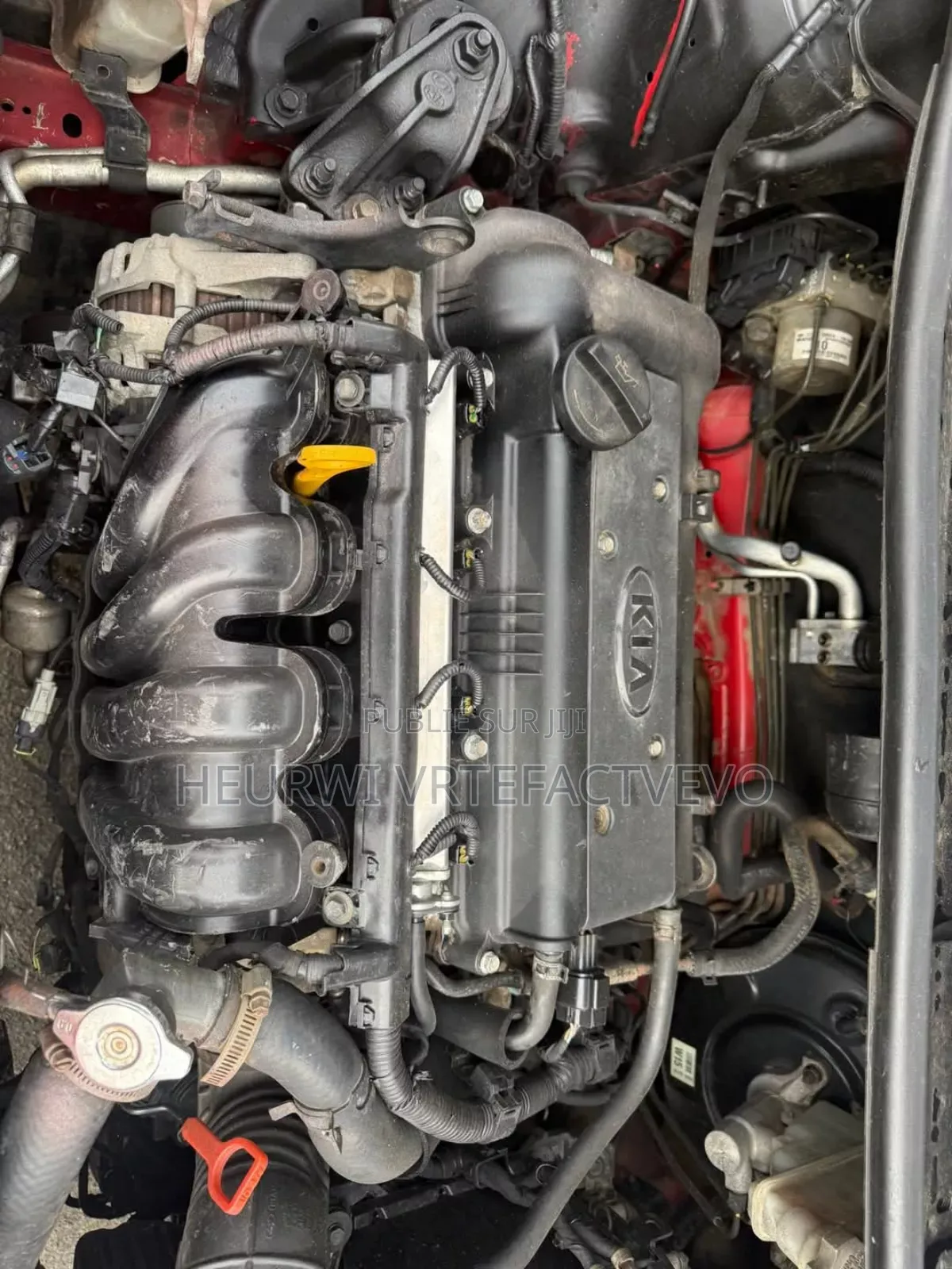 Kia Rio EX 4dr Sedan (1.6L 4cyl 6A) 2012 Rouge