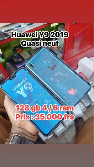 Photo - Huawei Y9 2019 128 GB Bleu
