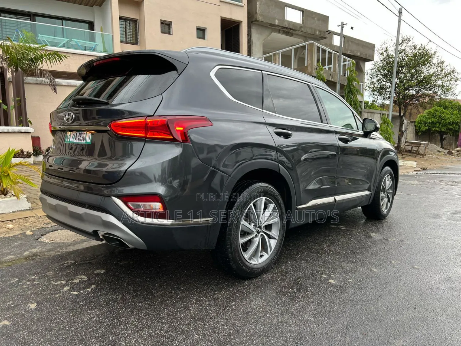 Hyundai Santa Fe SE 2.4 AWD 2020 Gris