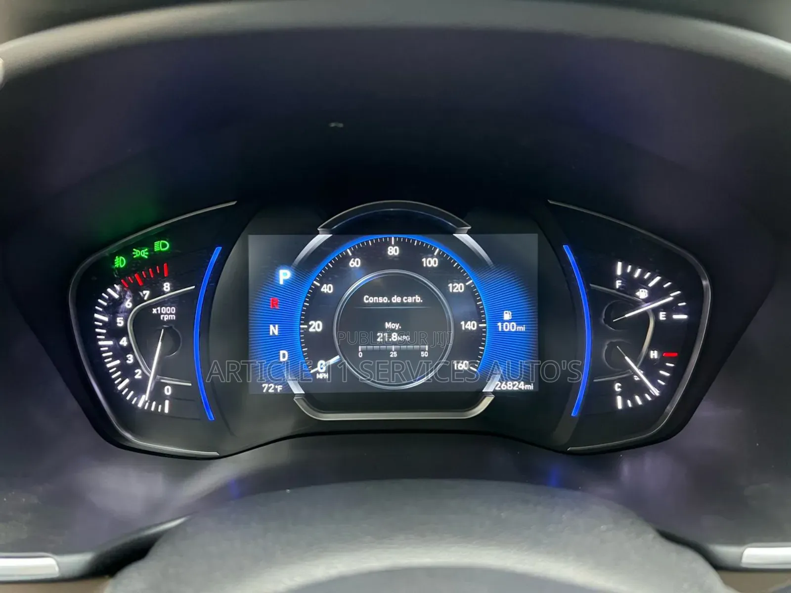 Hyundai Santa Fe SE 2.4 AWD 2020 Gris