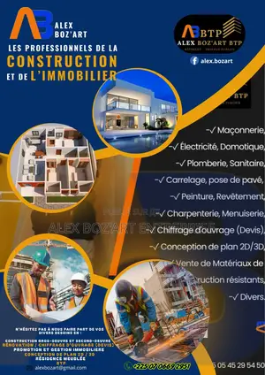 Photo - Construction Btp. (Batiment Travaux Public)