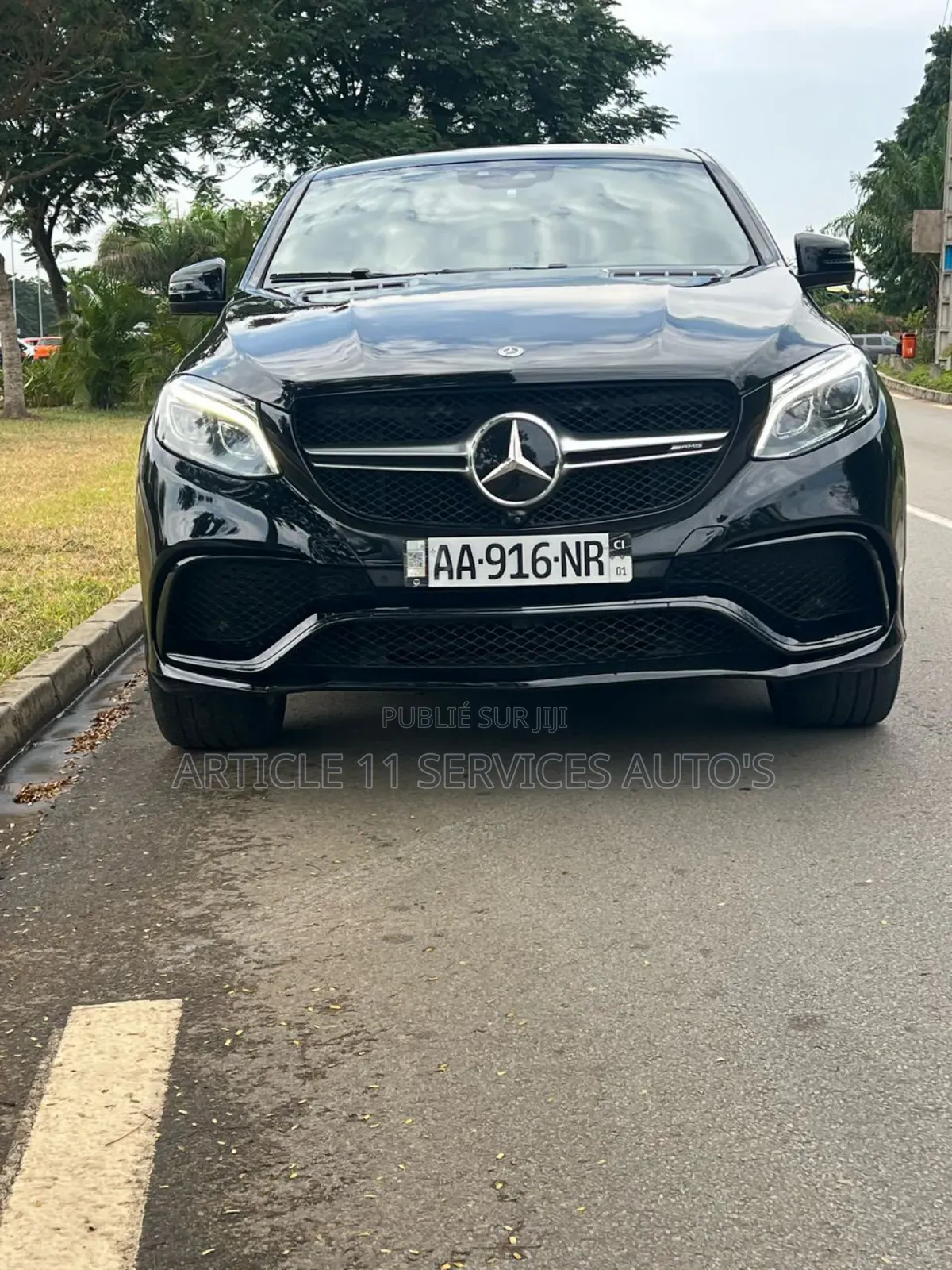 Mercedes-Benz GLE-Class AMG GLE 43 4MATIC 2017 Noir
