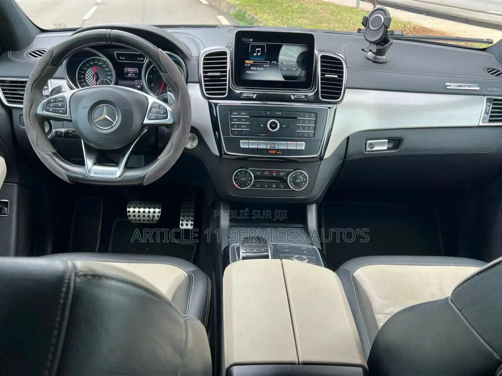 Mercedes-Benz GLE-Class AMG GLE 43 4MATIC 2017 Noir