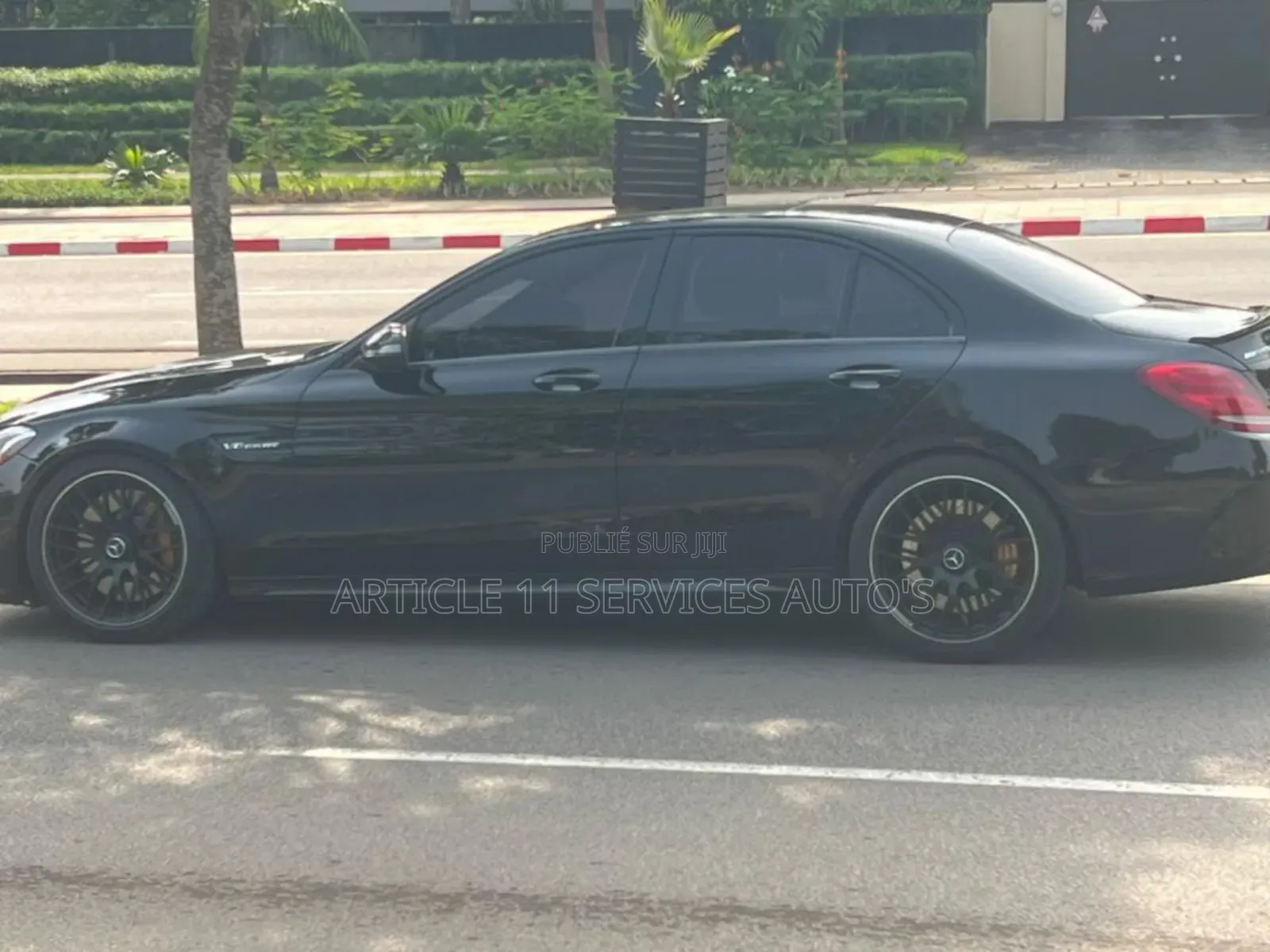 Mercedes-Benz C63 Base RWD Cabriolet (4.0L V8 7A) 2018 Noir