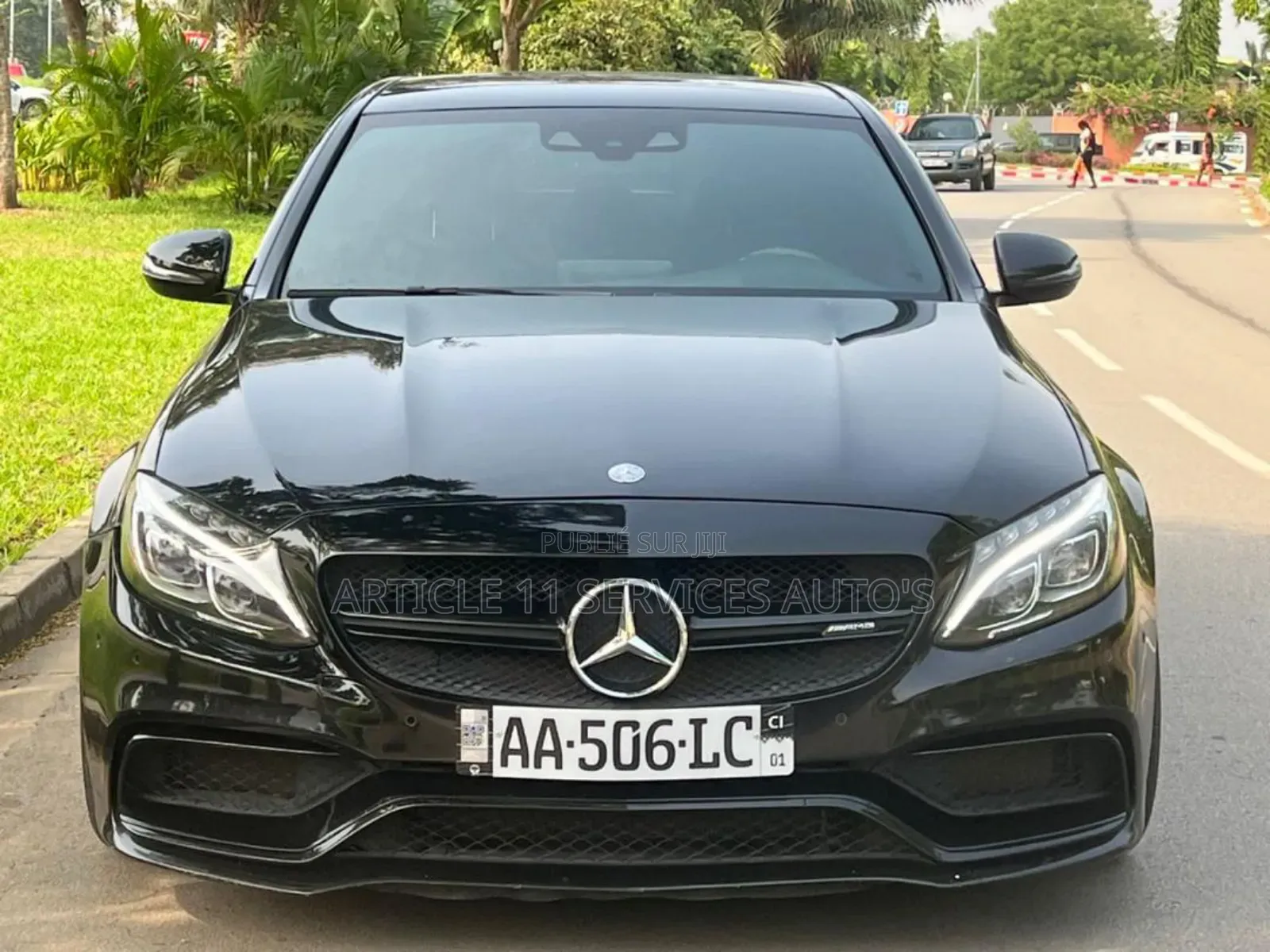 Mercedes-Benz C63 Base RWD Cabriolet (4.0L V8 7A) 2018 Noir