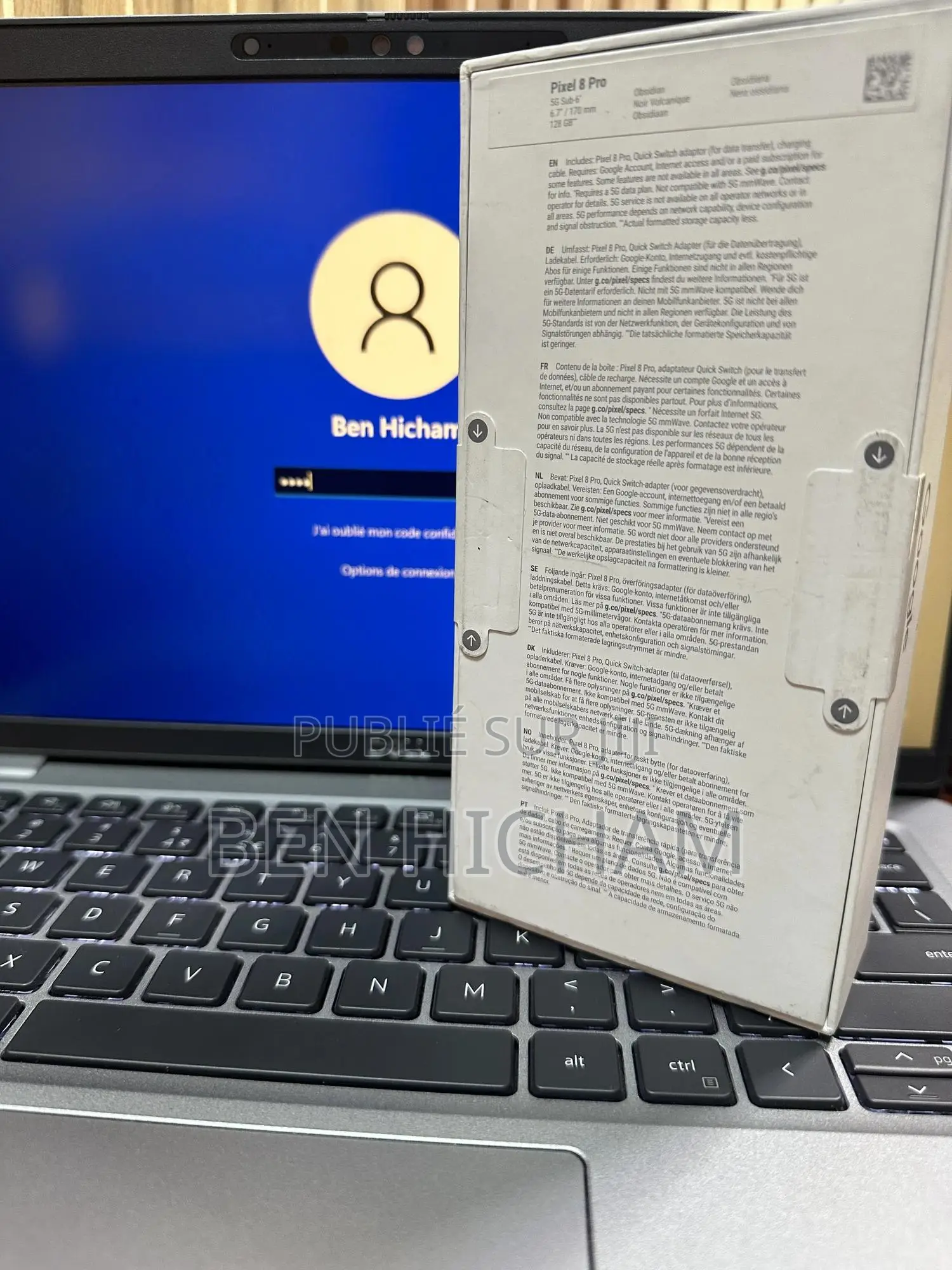 New Google Pixel 8 Pro 128 GB Noir