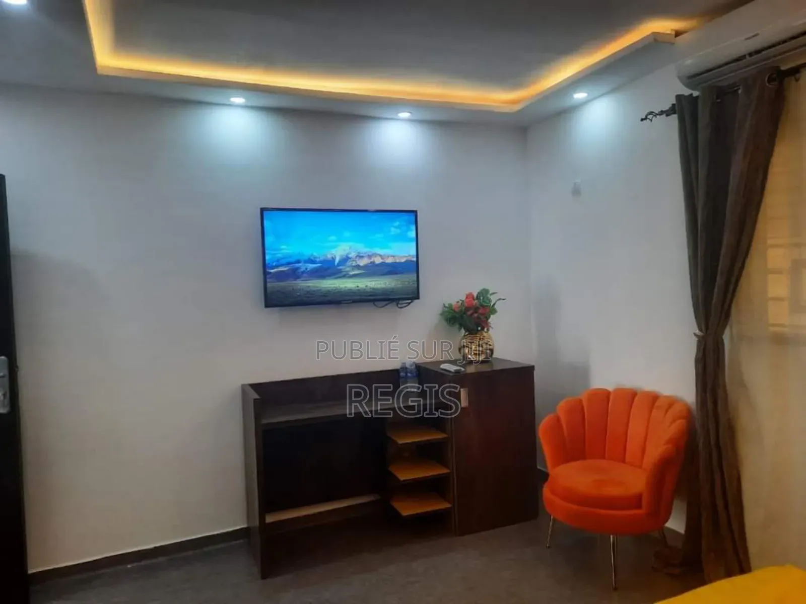 Furnished 1chbre Studio dans Résidence Les, Bingerville à Louer