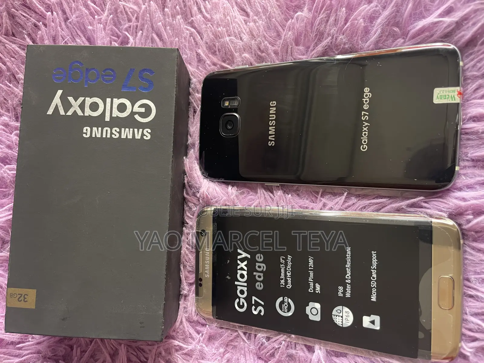 New Samsung Galaxy S7 edge 32 GB Noir