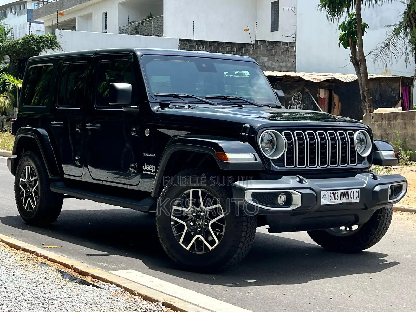 Jeep Wrangler Rubicon 2 Door 4x4 2024 Noir