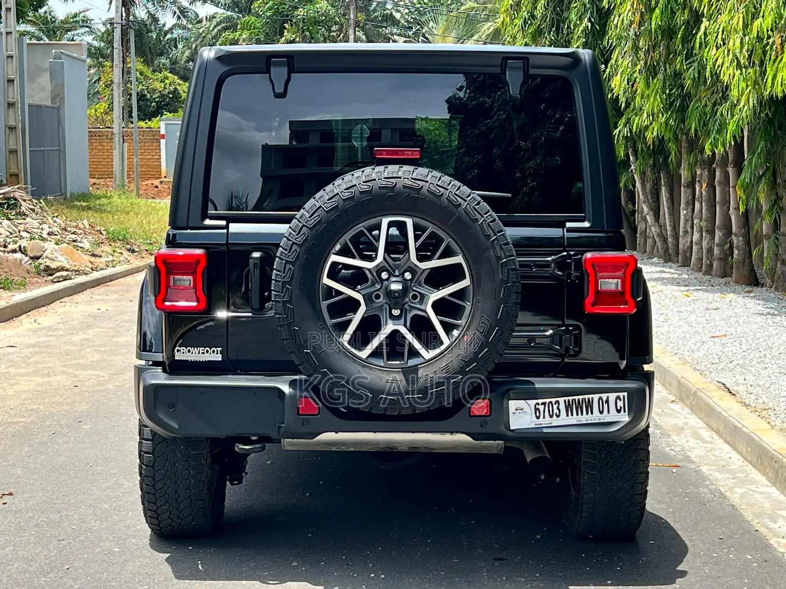 Jeep Wrangler Rubicon 2 Door 4x4 2024 Noir