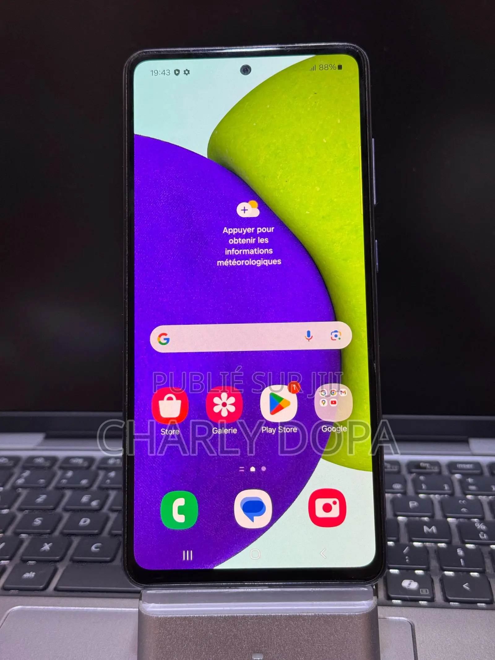 Samsung Galaxy A52 128 GB Bleu