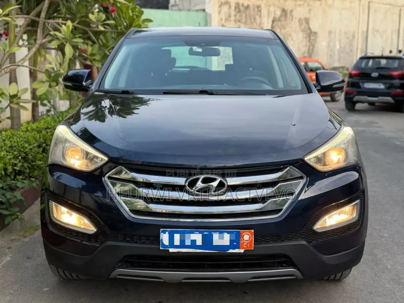 Hyundai Santa Fe Limited 4dr SUV (3.3L 6cyl 6A) 2015 Noir