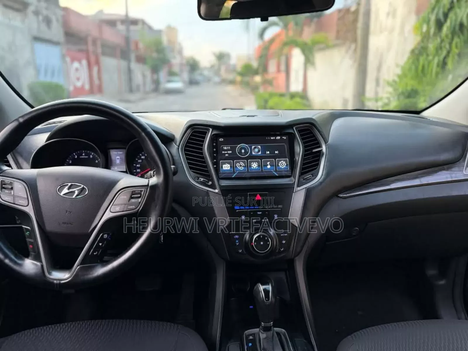 Hyundai Santa Fe Limited 4dr SUV (3.3L 6cyl 6A) 2015 Noir
