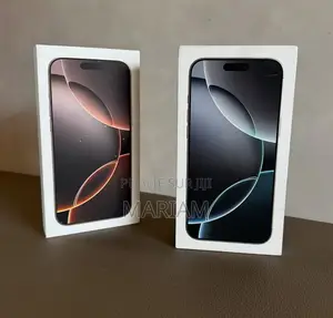 New Apple iPhone 16 Pro Max 256 GB Doré