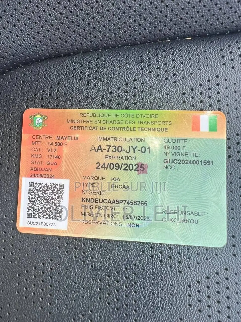Kia Seltos EX 2023 Blanc