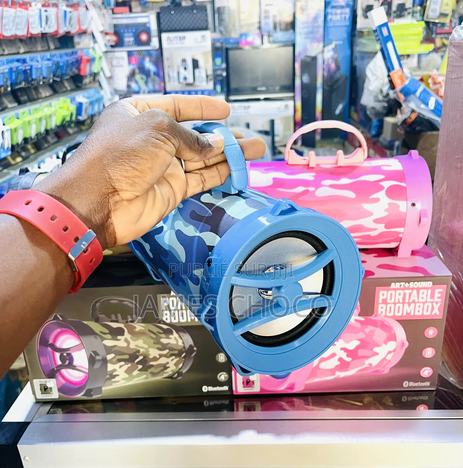 Promo Haut-Parleur Boombox Portable