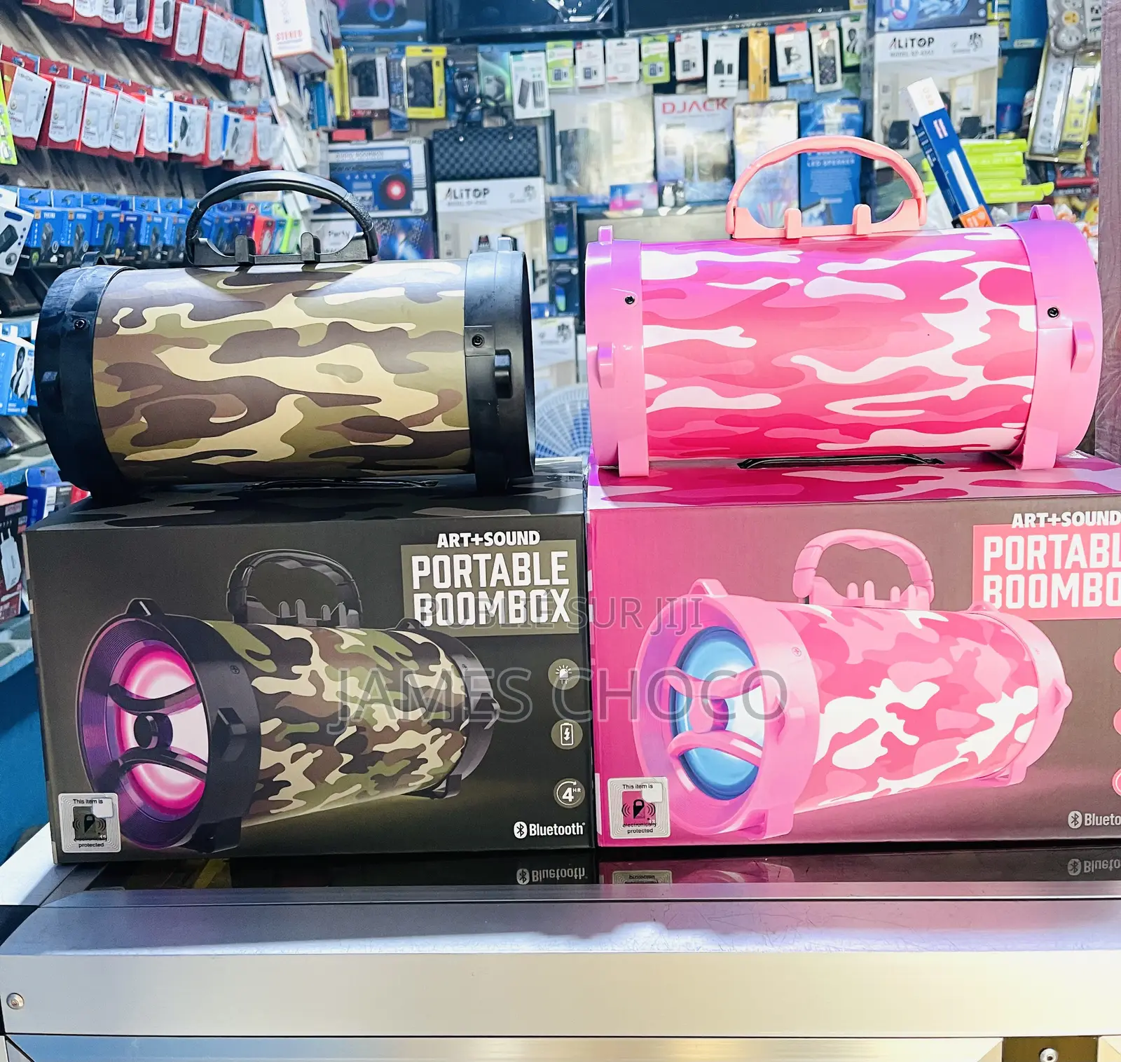 Promo Haut-Parleur Boombox Portable