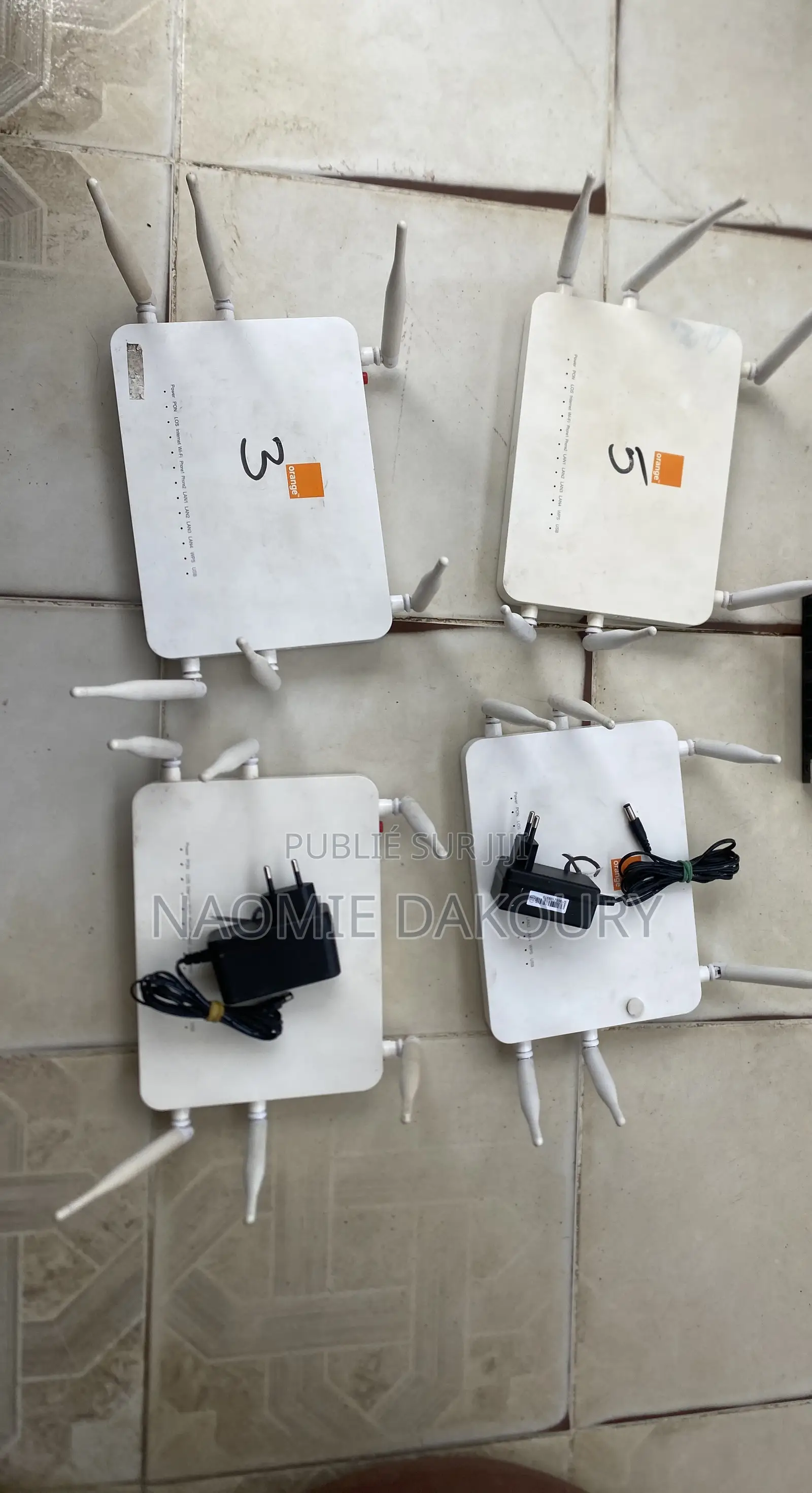 Box Wi-Fi Orange 6 Antennes Idéal Pour Wi-Fi Zone
