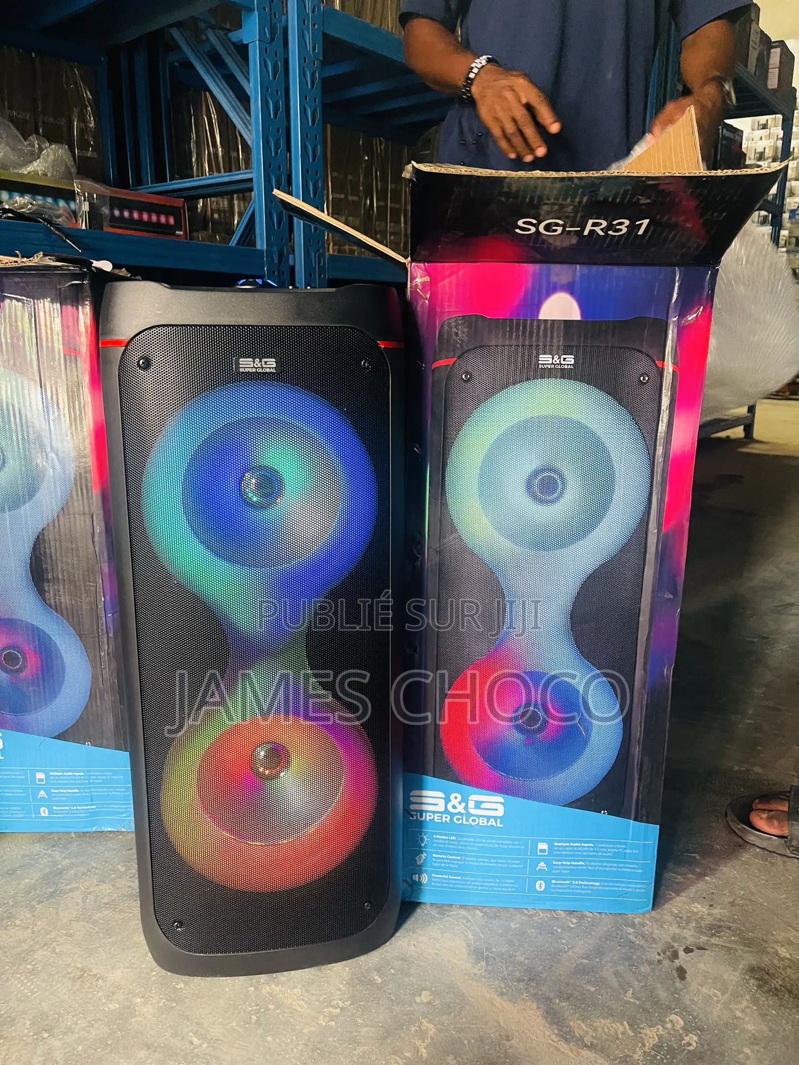 Baffle Enceinte Bluetooth Original Super Power S G 1micros+