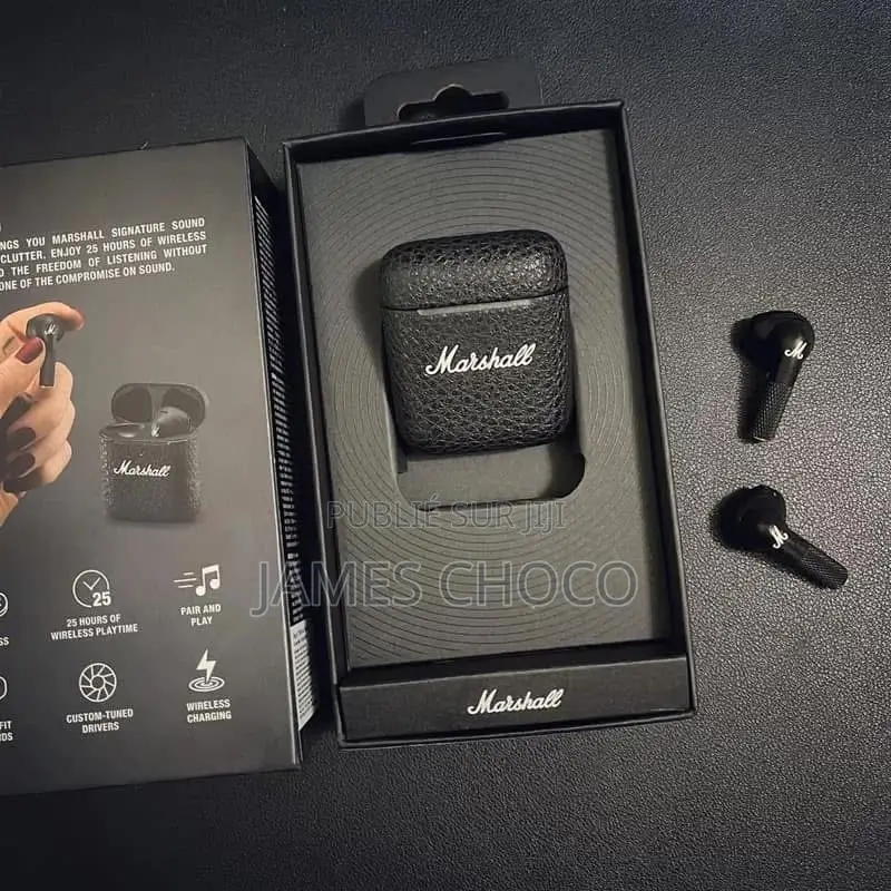 Promo Ecouteur Bluetooth Sans-Fil 》Mashall Minor 3