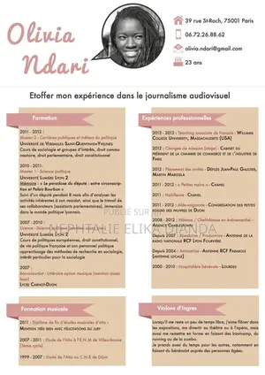 Je Vous Confectionne Des Cv Parfaitement Adaptés À La Cible.